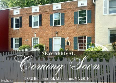 9832 BUCKNER ROAD MANASSAS VA 20110