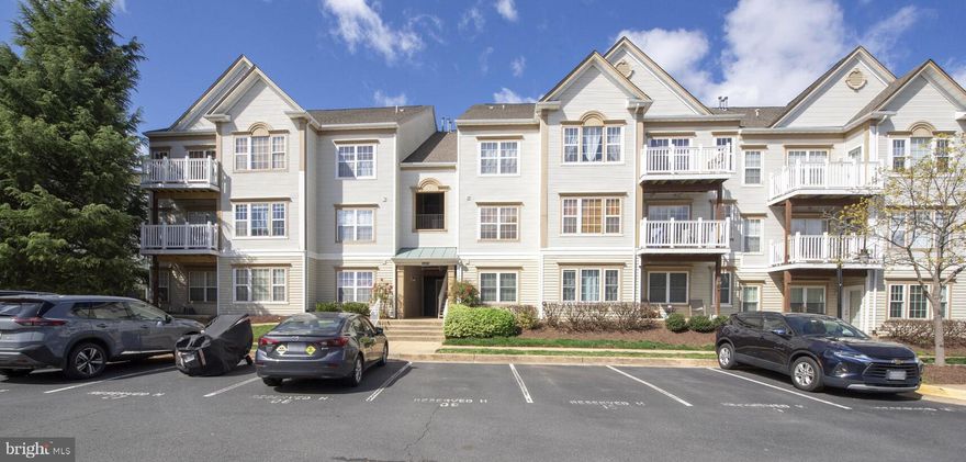 Stunning Top-Floor a Rare Loft Condo  with an expansive, unobstructed view in Dominion Station Condominium.  This beautiful and spacious two-level penthouse condo is perfectly situated in an ultra-convenient location. Featuring a versatile loft, ideal for a home office, this bright and airy home offers two generously sized bedrooms, each with its own full bathroom for ultimate comfort and privacy. 
The newly stained and painted balcony offers stunning open views.  The entire home has been FRESHLY PAINTED with BRAND-NEW CARPET, making it completely move-in ready! RECENT UPGRADES INCLUDE A NEWER HVAC (2023), WATER HEATER (2019), and QUARTZ KITCHEN COUNTERTOP (2021). Enjoy TOP-BRAND APPLIANCES, including a WASHER  & DRYER, GAS OVEN STOVE, DISHWASHER, and REFRIGERATOR (2021). Great Location and Great Amenities! Less than 3 miles to Route 7 and 3.5 miles to Route 28, and enjoy the convenience of nearby Wegmans, Costo, Walmart, Sam's Club, Nordstrom Rack , Dulles Town Center and lots of restaurants plus two outdoor pools and a biking trail to DC.   Plenty of guest parking available, and water is included in the condo fee. Ready to be your new home. Must See!