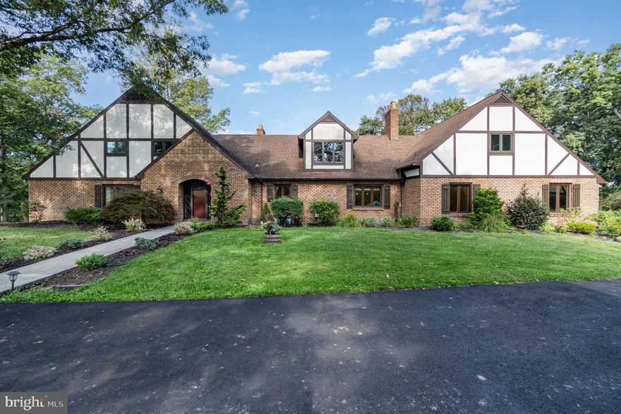 Welcome to this remarkable English Tudor-style home nestled on over 28 picturesque acres in East Berlin - perfectly located between York, Harrisburg and Gettysburg.  This property offers the ideal blend of elegance, comfort and country living.  Inside, you'll find two spacious primary suites, one on the main level and one on the second level along with two other roomy bedrooms, providing plenty of  space for family and guests.  The home features three full bathrooms and a half bath.  This home offers a beautiful blend of character and modern convenience throughout.  Perfect for horse lovers, the property includes a six-stall  bank barn with a heated Tack Room,  compost toilet, hot water, a lighted corral, 3 run-in sheds and five pastures ready for your horses or livestock.   It also has a chicken coop!   A 5.5-acre pond  adds to the serene setting - ideal for fishing, kayaking or simply relaxing by the water.   A hayfield offers additional versatility and potential for agricultural pursuits. Smoke/Fire security for house and barn.   Whether you're seeking a private retreat, an equestrian paradise or a hobby farm, this exceptional property delivers endless possibilities and timeless beauty all in a convenient location.  
Too many updates and features to mention.  Schedule your private showing today to see this beauty for yourself.