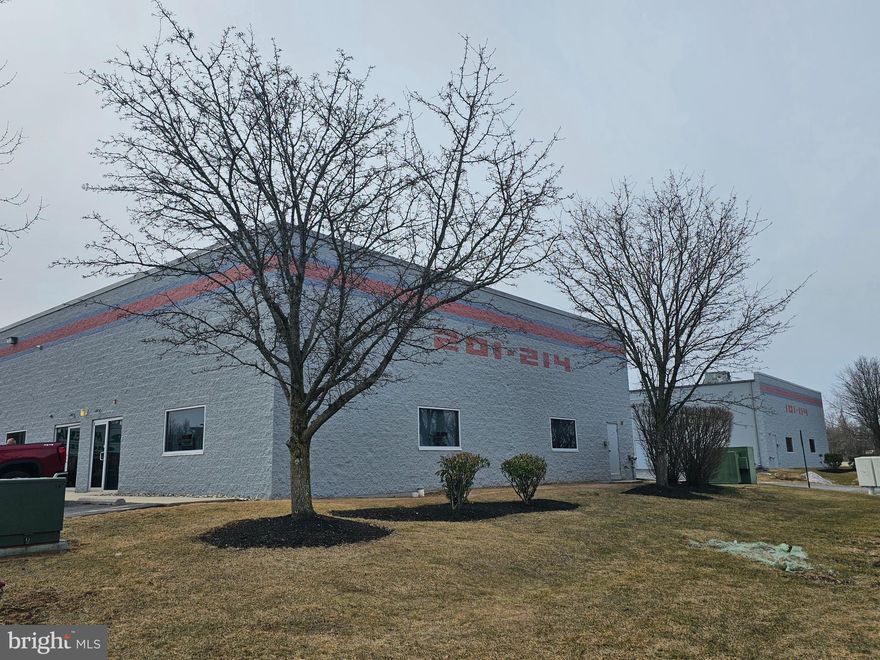 Warwick Meadows Unit 201 corner building with plenty of natural light on first floor. Yes there is a second floor as well. This unit is fit out very nicely with 2,000 sq ft of office space and 1,000 sq ft of warehouse space. First floor has 1,000 sq ft of office with a huge open area for multiple desks, large bathroom, document room and small kitchen. Second floor features a large conference room,  and two additionally large offices. HVAC room on second floor. All office space has gas hot air heat with central air conditioning. Note all red outlets are dedicated electrical circuits for computers. Warehouse space has gas heating two ceiling fans and 10 X 12 overhead door. Owner is willing to replace first floor carpeting with like kind , buyers choice of color. Security system installed. Great location just off Mearns Rd near Bristol Rd.

*** Condo fee included in rent ***

Listing agent must be present for all showings, notification in advance required.