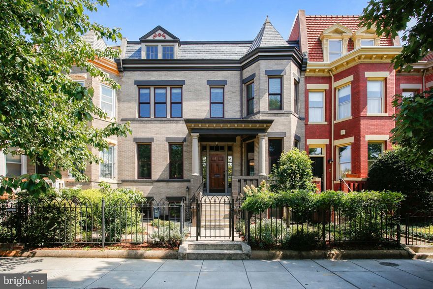 THE QUINTESSENTIAL TROPHY HOUSE!  THIS EYE-POPPING 32' WIDE, CENTER HALL WORK OF ART SIMPLY STUNS.  ARCHITECTURALLY INTACT, ROOM AFTER ROOM BRANCHES OFF THE ELONGATED ENTRANCE HALL:  A REFINED OFFICE WITH FIREPLACE, OVERSIZED FORMAL OR CASUAL LIVING ROOM, REGAL DINING ROOM BEFITTING HENRY VIII STYLE INDULGENCE, AND THE ULTIMATE LET'S ALL COOK OR JUST SIT AROUND AND GAB KITCHEN.  SUPREMELY PRIVATE POWDER ROOM AND OUT OF SIGHT SKYLIT STAIRCASE.  UPSTAIRS YOU WILL DELIGHT IN FOUR TRUE BEDROOMS, TWO REMARKABLE BATHROOMS, AND AN INDEPENDENT LAUNDRY ROOM.

HOWEVER BREATHTAKING THE HOUSE, THERE IS SO-O-O-O MUCH MORE TO SEDUCE YOU, TO WIT ... AN UNSURPASSED 1152 SQ. FT. 2BR/2BA APARTMENT WITH A SPECTACULAR KITCHEN/GREAT ROOM, FIREPLACE, LAUNDRY, AND CERTIFICATE OF OCCUPANCY ... A RESORT-WORTHY OUTDOOR RETREAT PERFECT FOR COCKTAIL OR HEARTY DINNER PARTIES AFTER A SWIM IN YOUR HEATED 27' x 8' LAP POOL WITH WATERFALL AND SWIM JETS.

BEYOND THIS OUTDOOR PARADISE A ONE CAR GARAGE ABUTS A TWO-STORY CARRIAGE HOUSE OFFERING A SECOND PARKING SPACE, OVERHEAD OFFICE, GYM, OR GUEST QUARTERS WITH "KITCHENETTE" AND BATH.

MOREOVER, THIS IS A HOUSE WITH A HISTORY AS EVOKED BY THE ULYSSES S. GRANT MARBLE FIREPLACE MANTEL IN ONE OF THE FOUR BEDROOMS, GOSSIP OF SENATORIAL CARD GAMES LATE INTO THE NIGHT, AND ARCHITECTURAL ARTIFACTS RESCUED FROM THE CARRY MANSION.  (A RUTH ANN OVERBECK CAPITOL HILL HISTORY PROJECT INTERVIEW CONVEYS.)

SUPERFLUOUS TO PITCH THE BELOVED, HIGHLY COVETED LINCOLN PARK/EASTERN MARKET NEIGHBORHOOD WITH QUICK ACCESS TO THE LOC, SUPREME COURT, CAPITOL COMPLEX, METRO, EVERY TREASURED AMENITY IMAGINABLE, AND ALL MODES OF TRANSPORTATION.  YOUR FRIENDS WILL SWIFTLY SUCCUMB TO A SEVERE CASE OF HOUSE ENVY!