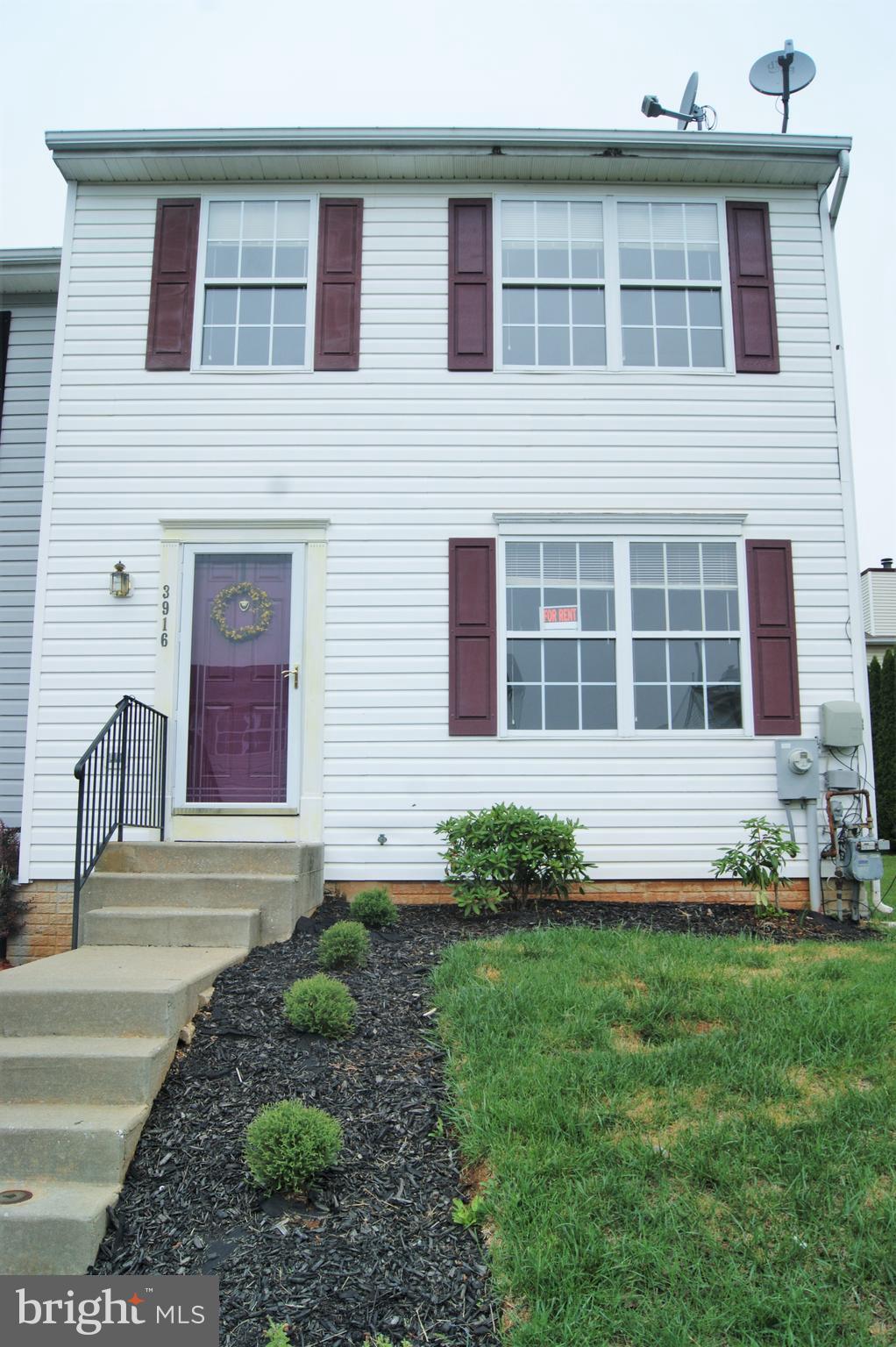 Well maintained 3 bedroom EOG townhome in Pikesville features a spacious living room and an eat-in kitchen with stainless steel appliances that leads to a large deck for entertaining. Three spacious bedrooms on the upper level offer ample closet space and neutral paint and carpet. The finished basement has a powder room and a separate laundry area with washer/dryer.