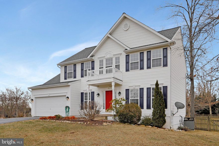 Beautiful 4 Bedroom + 3.5 bathroom, 3368 sqft home on 3/4 acre corner cul-de-sac lot, located in the highly sought-after community of Gap View Village. This residence includes ample living spaces, soaring two-story foyer, a stunning open staircase, open concept kitchen, island, stainless-steel refrigerator, built-in microwave, dishwasher, wood burning fireplace with stone surround, excellent natural light, an appealing color palette, primary bedroom with high cathedral ceilings, deep walk-in closet, and an en suite with soaking tub, a separate shower, dual vanities, and a water closet, finished basement complete with beautiful built-in wet bar and wine refrigerator, walk-up access to exterior, recently replaced roof, and new carpet on main level, stairway, upstairs hallway. Host gatherings and parties in the sprawling fully fenced-in outdoor space, complete with large deck, an enormous greenspace, and plenty of room for grilling and chilling. Conveniently located near Route 340, Jefferson County schools, local parks, restaurants, shopping, and so much more! Get all the advantages and start living the good life today. Schedule your private tour ASAP!