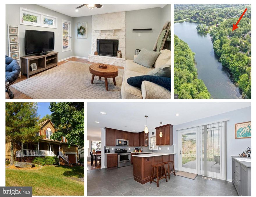 Property is under contract - open house has been cancelled. 

Welcome to this lovely home in the sought-after Meadows neighborhood in Lake Linganore directly across the street from Lake Merle and the trails. As you approach, you'll see the covered front porch, the perfect place to enjoy that morning cuppa. From the moment you walk in to the large, light-filled entry, you'll appreciate all the choices the sellers have made with recent updates. The cozy living room is the perfect place to curl up with a great book. The separate dining room off the kitchen boasts lots of natural light with the bump-out - the perfect area for plants (as you'll see in the pictures) or an herb garden!  Flowing into the fully upgraded kitchen, you'll find gorgeous tile, custom cabinets, upgraded countertops, stainless steel appliances, and a window over the sink overlooking the backyard. The kitchen opens to the deck - take the entertaining outside! And you'll love the family room off the kitchen, with a stunning, stone fireplace to relax by at the end of the day. The luxury vinyl plank that you see in the entrance you will find throughout the upstairs as well, where you'll also find a generous sized primary bedroom that overlooks the open space with winter views of Lake Merle and has a vaulted ceiling. The primary bathroom has dual sinks and a soaking tub and a separate shower. Three more good sized bedrooms and a full hallway bathroom and laundry closet complete the upstairs. In the fully finished basement, you'll find a studio apartment with it's own separate walk-up entrance, mini kitchen, large rec room/bed area, walk-in closet, full bathroom and a separate gym/office/guest room! The yard is fully fenced and has lots of fruit producing trees. There is also  a storage shed and a 'tree fort'. The two car garage has a climbing wall which could remain or be removed and the garage has been expanded to allow for up to 5 cars to park. **** UPDATE LIST *** 2022 - Expanded driveway for additional parking * 2021 - LVP floors - Entrance and entire upstairs  * 2021 - New Family Room carpet *  2020 New recessed lighting, Lutron WiFi voice activated lighting throughout * 2019 New hot water heater * 2018 New roof, new HVAC * 2016 Kitchen remodeled