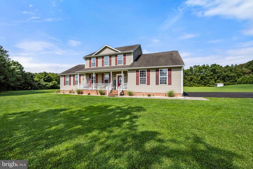 Charming well maintained Colonial Home in popular Heritage Hills Neighborhood on 5.27 Acres! This home features a large main level master suite w/ massive walk in closet,  updated master bath w/ large soak tub, walk in tile shower, and  dual vanity.  Other main level features include NEW Black Stainless Steel Kitchen Appliances, Hardwood Floors, family room with gas fireplace, living room, dining room, and half bath. Upper level includes NEW Carpet, a total of 3 bedrooms and a full jack and jill bath with one door to hall way and other door to second master bedroom. Massive attached 2 car garage with NEW Garage Door and  high ceiling for your car lift! Outside features include a brand  NEW Paved Driveway with Huge parking area, Gazebo, Patio, Swimming Pool, Farm/ Corn Field View, New Shed with Garage door!