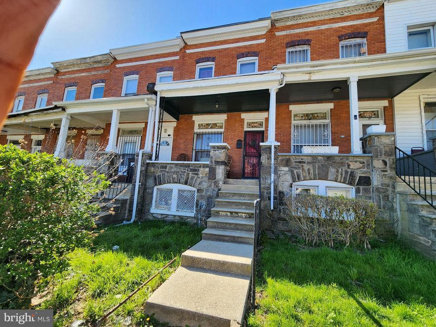 ONLINE AUCTION: Bidding begins 6/16/2025 @ 10:00 AM. Bidding ends 6/18/2025 @ 12:10 PM. List Price is Suggested Opening Bid. Deposit: $10,000. 2 Story Townhouse located in the Coppin Heights/Ash-Co-East area. JUST MINUTES to Coppin State University & the Mondawmin Mall. Easy access to major traffic artery W North Ave. Property is rented @ $1,275/month.