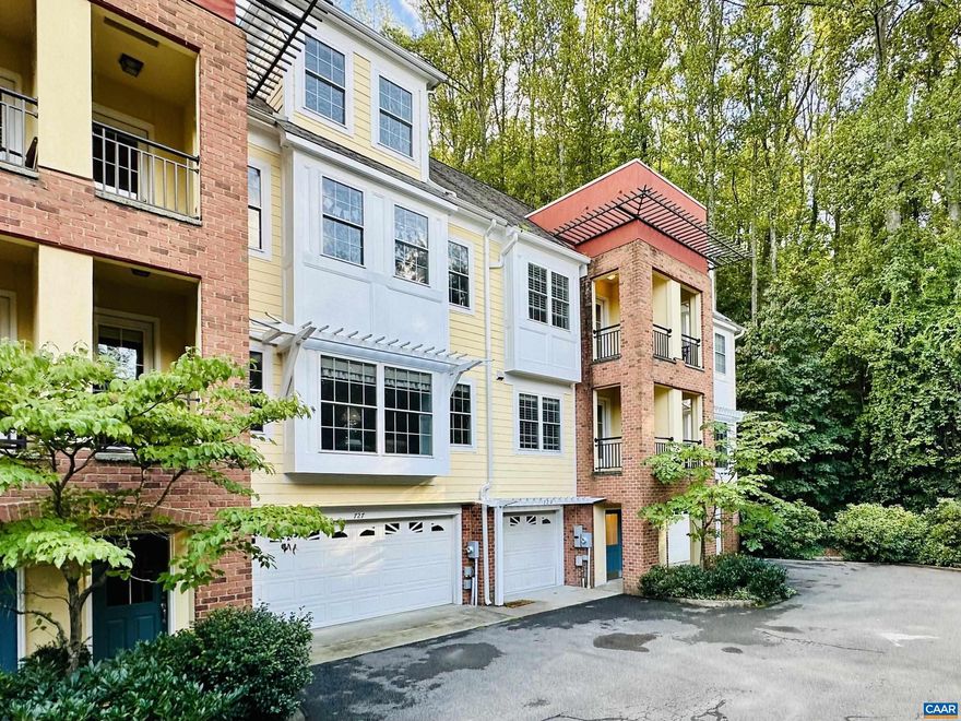 Move-in ready and freshly updated in a prime UVA location just behind the UVA Orthopedic Center! Just-completed upgrades include a brand-new HVAC system, fresh paint throughout (trim, walls, ceilings, and garage), a stylish custom tile shower in the primary bath, updated light fixtures, and a newly epoxied garage floor. This upscale luxury townhome offers an open-concept kitchen and great room with a cozy gas fireplace framed by built-ins, plus a private brick patio with landscaped surroundings. The entry level features a welcoming foyer, spacious tandem garage with extra storage, and a full laundry room. Enjoy the best of both worlds?close enough to walk to UVA while still savoring the peace and quiet of private living.,Granite Counter,Wood Cabinets,Fireplace in Great Room