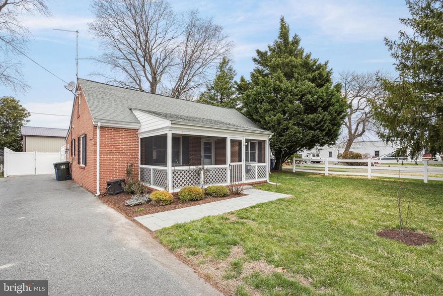 Welcome to this adorable Cape Cod! When entering the home you will notice the open floor plan that allows lots of natural sunlight in the living room and throughout. The spacious kitchen is updated with granite, stainless steel appliances, and cherry cabinets. There are 2 large bedrooms on the 1st floor with a full bath. Ascend upstairs to find another bedroom with its own full bathroom. Gorgeous hardwood floors are another wonderful quality to this home. A 1-car detached garage features an above office/guest room/apartment with a bathroom. Enjoy your evenings sitting on your screened in porch after a long day or relaxing on the back patio in the fenced in yard. Close to amazing restaurants, parks, shopping and walking trails.  Don't let this one get away! Call for a private showing. Professional photos coming soon.