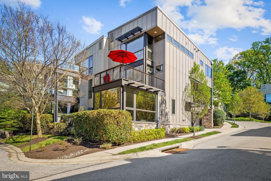 Nestled along a peaceful Woodberry street, this LEED Silver–certified home delivers modern sustainability and refined comfort across three thoughtfully designed levels. Energy efficiency shines through owned solar panels (2020) and professionally tinted windows, while curated interior upgrades elevate everyday living. The first floor offers a flexible bedroom enhanced by a custom built‑in bookshelf, and the main level unfolds into an open, light‑filled living space anchored by a gas fireplace and a gourmet kitchen featuring Italian Valcucine cabinetry and Bosch stainless‑steel appliances.

Recent improvements include a 2024 HVAC system and water heater, supporting the home’s dual‑zone climate design. A gas furnace and AC serve the first and second floors via an Ecobee smart thermostat, while the third floor enjoys its own electric heat pump with a dedicated thermostat in the primary suite. This top‑level retreat features two spacious bedrooms and bathrooms including the primary bath which was refreshed  in 2025 with updated sinks, faucets, and countertops, and a jacuzzi tub that brings a spa‑like touch to the space. The third‑floor laundry—complete with washer, dryer, and a tankless hot water heater—adds convenience right where it’s needed most.

A garage with built‑ins provides smart storage solutions, rounding out a home that balances sustainability, style, and function. With its modern systems, intentional upgrades, and effortless flow, 3429 Woodberry Ave stands out as a rare offering in one of Baltimore’s most desirable neighborhoods.