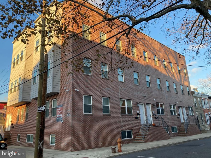 This well designed and constructed apartment building, completed in 2015, offers 11 premium residential units with high-end finishes and superior craftsmanship. The property features hardwood floors, stainless steel appliances, and in-unit washer/dryers, ensuring a modern and comfortable living experience for tenants.

Located near Drexel University, this property is ideal for investors seeking a high-quality, well-located asset with excellent long-term potential.   All 11 units are always rented and occupied due to its great location.  Schedule your showing today!