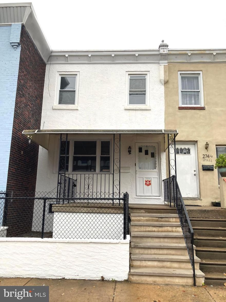 Welcome to this newly renovated 2 bedroom, 1,5 bath home from top to bottom. This home features gorgeous new flooring, stunning brand-new kitchen appliances, and freshly painted cabinets. The home is freshly painted in soft neutral colors. All new vanities in baths. Amazing closet space in both bedrooms. A cozy yard for entertaining and barbeques. Also, a spacious front porch. Close to all transportation, shop-rite, and shopping .