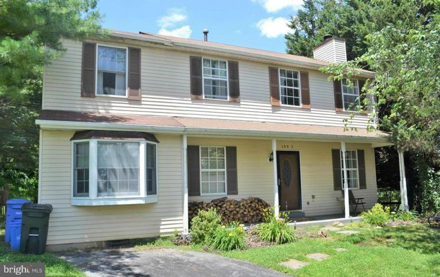 PRICE REDUCED! Beautiful and cozy 3 story home on a cul-de-sac. Huge .36 acre lot with a large, private, entirely fenced in backyard surrounded by trees. This home features a two story addition, new HVAC system, new carpet, fresh paint, fully finished basement, wood burning fireplace, stained glass lighting, front porch, large freshly painted deck to private yard, great value for a 4 bedroom home.