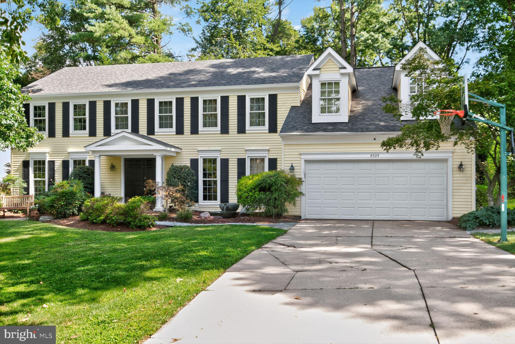 Welcome to 9325 Orchard Brook Drive, in sought after Fox Hills West! This unique 5 Bedroom 3.5 Bathroom property offers both charm and versatility in one of Potomac's most desirable and established neighborhoods. Located on a quiet cul-de-sac, this expanded and updated property with a ONE OF A KIND impressive, SEPARATE 2 LEVEL ADDITION/GUEST HOUSE with its own private entrance is a must see!
The main house features an expanded, renovated, and beautifully designed Kitchen with 42" maple kitchen cabinets, granite countertops, recessed lighting, modern appliances, ample cabinet & counter space and a eat-in breakfast area. Open to the Kitchen, the Family Room offers the perfect place to relax, complete with built-in shelving, surround sound pre-wire, and a sliding glass door that frames views of the picturesque backyard. The formal Living Room with beautiful crown molding and the formal Dining Room both have large windows providing abundant natural light. Other main level highlights include a dedicated home OFFICE with convenient built-in bookcases and recessed lighting and a sizable powder room.
The 2nd floor boasts a primary en suite bedroom/bath with a walk-in closet, and 3 additional bedrooms that share a well appointed updated full bathroom (2024). The freshly painted finished lower level provides additional versatile living space as a recreational room or home gym/flex space with generous storage space. An oversized 2 car garage leads to the mudroom and easy access to the home. Gleaming hardwoods run throughout.
You will love the SEPARATE 2 LEVEL ADDITION/GUEST HOUSE with its flexible and lovely living space ideal for an au pair, guests, extended family, or multi-generational living with an additional 1 BR, 1 full BATH, full & updated kitchen, family room and a separate entrance. The unit features a wide-open, natural light-filled floor plan on the main level with a 2 story Great Room and stunning PINE floors throughout. There is a cozy gas fireplace, and double sliding glass doors with access to the backyard. The second floor boasts a large en suite bedroom with an enormous bathroom with soaking tub and an oversized walk-in closet with custom shelving. Privately situated with its own entrance & utilities, this is a RARE and valuable find offering flexibility, privacy and long-term living options.
The backyard is truly an oasis! Flanked by the main house and the addition you will treasure the private, fully fenced backyard, complete with a custom designed koi pond with nighttime lighting, surrounded by mature trees & lush landscaping, an expansive flagstone patio, all perfect for outdoor gatherings or peaceful quiet evenings in. Major exterior updates include roof (2023), windows and siding (2008-2010).
Enjoy 2 community parks, 2 local pools, easy access to shopping, dining and commuter routes and an active citizens association that organizes a variety of community events but no HOA. Top rated schools including walkable Cold Spring Elementary. This home offers the perfect combination of flexible, expansive living space and architectural appeal along with a super friendly neighborhood!