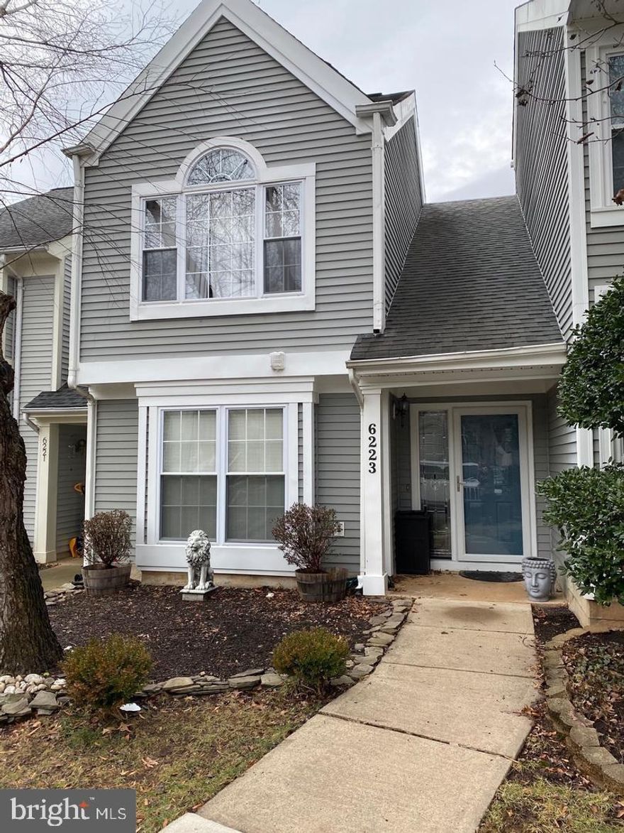 Welcome to this beautifully updated and well-maintained 2-bedroom, 2-bathroom townhome located in the heart of Centreville, VA. This charming residence offers the perfect blend of comfort, convenience, and thoughtful upgrades, making it an ideal place to call home. Step inside and you’ll immediately notice the warm and inviting atmosphere, highlighted by an abundance of natural light and a spacious living area. The living room flows into a cozy breakfast nook that opens to a private patio — perfect for enjoying your morning coffee or winding down at the end of the day.

The kitchen has been enhanced with granite countertops, newer appliances, and ample cabinetry for storage. It’s a functional and stylish space, great for both everyday meals and entertaining guests. Throughout the main level (excluding the bedroom and stairs), you’ll find custom-designed tile flooring that adds character and durability. A custom grey brick accent wall and fireplace border elevate the living space with a modern, designer touch.

One of the two bedrooms is conveniently located on the main level, along with a  full bathroom — perfect for guests, multi-generational living, or a private office setup. Upstairs, you'll find the spacious second bedroom and an additional full bathroom, creating a peaceful retreat separate from the main living area. Other standout interior features include newer six-panel doors throughout, upgraded ceiling fans and lighting fixtures, upgraded large baseboards, custom railing, and eye-catching barn door accents.

Additional updates include a new roof and skylight installed in October 2024, newer front and back doors, newer fencing, and a newer deck, all enhancing both aesthetics and peace of mind. The home also includes a dedicated laundry area with a washer and dryer, and two reserved parking spaces located directly in front of the home for your convenience.

Located in a welcoming community with well-maintained common areas, picnic spots, and scenic walking paths, this townhome is just minutes from shopping, dining, and entertainment. Easy access to Route 28 and I-66 makes commuting a breeze.

Don’t miss the opportunity to make 6223 Stonepath Cir Unit #3107 your next home. Schedule your showing today and experience the perfect combination of upgrades, comfort, and location.