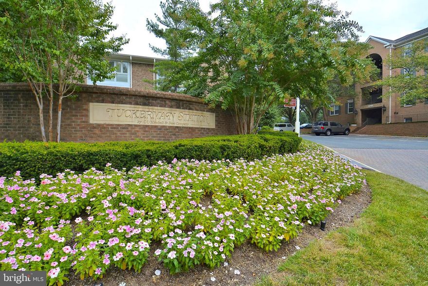 Welcome to this stunning 3 bedroom, 2 bath terrace level condo located in  the prestigious Tuckerman Station Condominiums. This spacious home is located within minutes to the Grosvenor Metro,  Bus lines, The Grosvenor Market, Strathmore Music venue, shopping, restaurants, Rock Creek Park, places of worship  and major arteries to where ever you want to go!

The unit features a welcoming Foyer Entry with guest closet which opens to your spacious Living/Dining Rooms, perfect for entertaining and family/holiday dinners with its versatile floor plan!

The  spacious kitchen features an abundance of cabinets, updated countertops, tile backsplash and stainless steel appliances, designer lighting and tile floor.

The Primary bedroom with an updated ensuite bath boasts a updated vanity with dual sinks, a large walk in closet, a wall of custom built-ins and is the perfect place to relax and end your day.  The second bedroom also offers a wall of built ins and is directly across from the 2nd full bath with walk in shower, updated vanity , hall linen closet and the washer/dryer.

The 3rd/guest bedroom or home office is located on the opposite side of the condo and features a wall of built-ins on one side and a double door closet on the other side.  But wait!! We're not done yet...last but not least the condo comes with an enclosed sun room/porch which opens to a wall of azaleas, trees and shrubs. Enjoy your morning coffee or evening cocktail overlooking these beautiful and tranquil gardens. The sun room/porch offers a large double storage closet with tons of storage for all your extra items.

It's not over yet!  The condo has an in unit washer and dryer and a reserved parking space #R34, right by the entrance to the building!!

The many upgrades throughout include painting, lighting, bathroom vanities, carpeting, updated appliances, countertops, wood flooring the foyer entry, HVAC, and some windows.

The Community has a pool, clubhouse, tennis courts, tot lot, and walking/jogging/biking paths. Enjoy a relaxing walk around the pond. Plus a phenomenal location!  

Hurry make this spacious and beautiful condo your home today!!