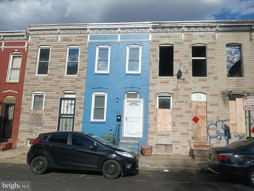 ONLINE AUCTION:  This auction takes place on the Ashland Auction Group Website Bidding Platform. Bidding begins 5/15/2026 @ 10:00 AM. Bidding ends 5/19/2026 @ 11:40 AM. List Price is Suggested Opening Bid. Deposit: $5,000.

2 Story townhome located in the Carrollton Ridge area in Baltimore, Maryland.
BLOCKS to Westside Shopping Center.
MINUTES to Grace Medical Center, Mount Clare Junction Shopping Center, Carroll Park, & Carroll Park Golf Course. Easy Access to Major Traffic Artery Wilkens Ave.
Property is occupied. See below for more information.