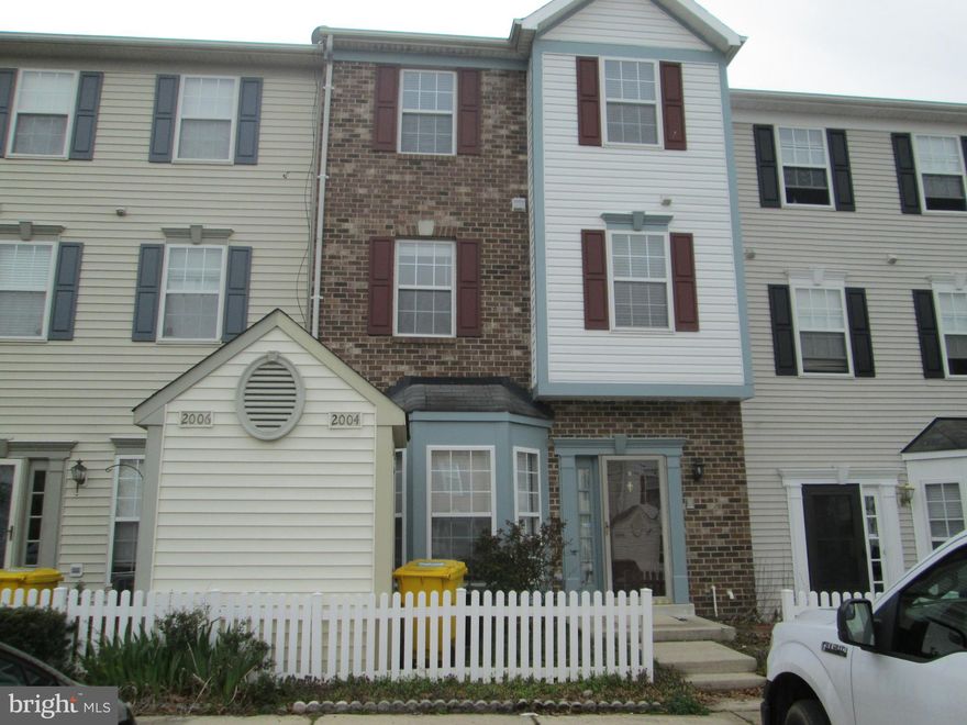 Welcome to this efficient 3 bedroom, 2 full bath townhouse within minutes of Fort Meade. Main level has fresh paint and new vinyl flooring. Enter the main level to a large living area with a complete kitchen including new dishwasher, refrigerator and stove, Cabinets have been repainted and the Quartz countertops are brand new.. Going up to the second floor there are 2 bedrooms with new carpet, a full bath plus  utility room including a washer and dryer. The 3rd floor is a spacious master suite with a full bath, dual sinks, soaking tub and separate shower.  New carpet on the 3rd floor also .Hallways have just been painted  Convenient to everywhere. Won't last long.