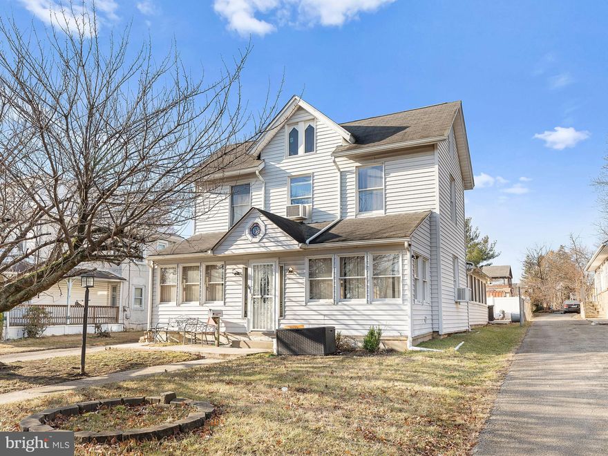 Welcome to this charming single-family home, ideally located just one block from the heart of town, offering the perfect blend of convenience and privacy. Situated on a spacious lot, this property provides ample room for outdoor enjoyment with a private driveway that accommodates up to 10 vehicles 🚗. The fenced backyard features an above-ground pool (just waiting for a new liner) 🏊‍♂️, a utility shed for extra storage, and a fun-filled playground with a swingset and slide—ideal for families and entertaining 🎠.
Step inside and be greeted by an inviting enclosed front porch with tile floors, leading into the main living area. The first floor offers a cozy living room, a dining area, and a modern kitchen with stainless steel appliances 🍽️. Enjoy easy access from the kitchen to an enclosed back porch that opens to a rear Trex deck—perfect for outdoor relaxation or hosting guests 🌳. Beautiful hardwood floors flow throughout the first level, and a formal living room, currently being used as an office/game room, adds versatility to the space 🎮. A convenient full bath completes the first floor.
Upstairs, you’ll find three generously sized bedrooms, each with ceiling fans, as well as a full hall bath 🛁. The third floor offers a spacious fourth bedroom—perfect for a guest suite or a private retreat 🛏️.
Many of the home’s major systems have been thoughtfully updated, including a roof that’s about 7 years old, a new sewer line installed in 2023, and several other improvements listed in the seller’s disclosure 🔧.
The partially finished basement offers additional entertaining space with a half bath and a utility room, plus an exterior exit leading to the outside 🏡.
This home is ready for your personal touch and is a true opportunity to create your dream space 🌟. Plus, it’s protected by a 1-year home warranty for peace of mind 🔒. Schedule your showing today!