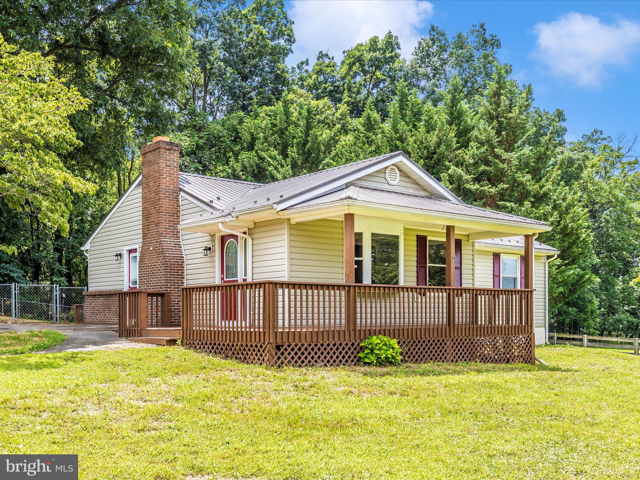 Beautifully Renovated1600+ Square Foot 3-Bedroom, 2-Bath Rancher, sitting on a maturely landscaped 0.45-acre lot in the Boonsboro School District. Renovations include newly installed kitchen cabinets. granite countertops, stainless appliances, bath fixtures, heat pump, water heater, plumbing, 200-amp service, and a metal roofing on the house & garage. Renovations were permitted and inspected by Washington County. This home also features a 1-car garage, fenced rear yard and a great 24'x15' deck!
