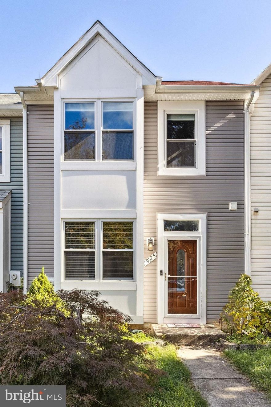 Beautiful, Bright, and Spacious 3 Level Townhouse with 3.5 baths. Modern Style! Renovated kitchen with Granite countertops and Stainless appliances. Large deck with an underneath patio. Spacious bedrooms,  high ceilings in the master bedroom. Lower level recreation room with walk out basement. Close to shopping, dining, public transportation, trails, parks and schools. Immediate access to Rt 29, I 95, Rt 32. A must see home!