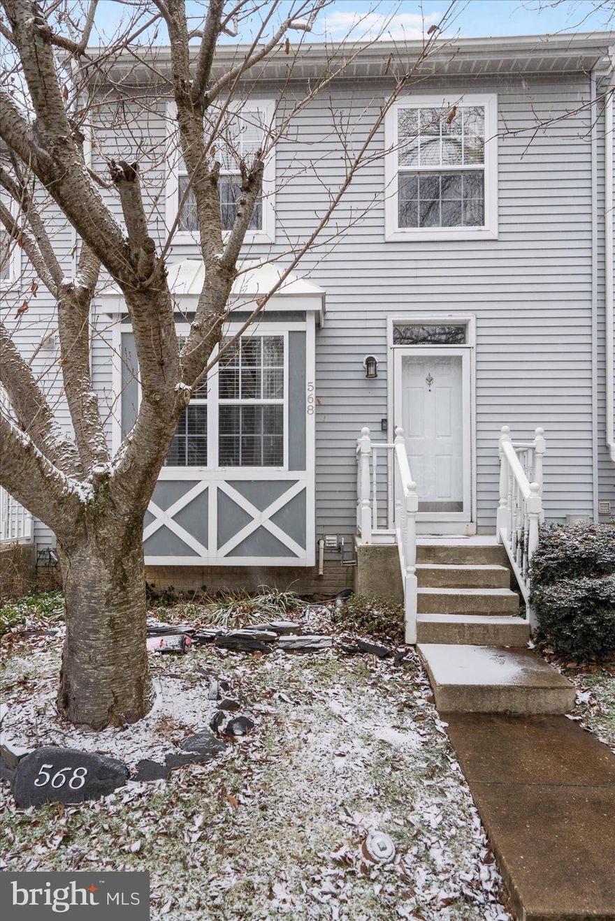 ** 2.75% ASSUMABLE INTEREST RATE AVAILABLE!! 

Welcome to your dream home at 568 Nanticoke Ct in Abingdon, MD! This charming residence boasts 2 bedrooms and 3.5 bathrooms, featuring beautiful luxury vinyl flooring that add a touch of elegance. The open-concept living and dining areas create a warm and inviting atmosphere, perfect for entertaining. The well-appointed kitchen with stainless steel appliances caters to culinary enthusiasts. Retreat to the owner's ensuite, complete with a luxurious soaking tub for ultimate relaxation. The fully finished lower level, with an additional full bath, adds valuable space for gathering and entertaining. The outdoor space is your private oasis, ideal for gatherings and enjoying the beautiful surroundings. Conveniently located near schools, parks, shopping, and dining options, this home offers both comfort and convenience. Schedule a showing today and make 568 Nanticoke Ct your new address!