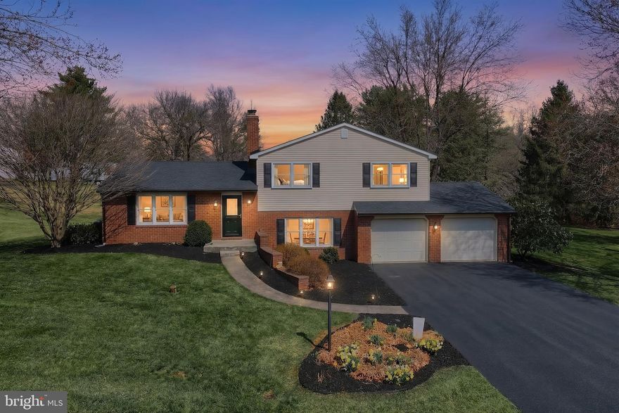 Beautifully situated split level home on a private 1.16‑acre lot with a tranquil creek running throuh the property, this spacious home offers 3 bedrooms (potential 4th), 2 full and 1 half baths, and multiple living areas for comfortable family living or entertaining. The kitchen and bathrooms have been updated for a modern look, and a newer roof adds peace of mind. Enjoy the back patio overlooking a large, level yard — perfect for outdoor gatherings, gardening, or play. Additional features include a large two‑car garage, generous driveway parking, and a quiet neighborhood setting within desirable Northern York County schools. Minutes to shopping and major roads — a wonderful blend of country charm and commuter convenience. Schedule your showing today.