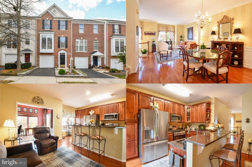 Located in the sought-after Parkside at Fairfax community, this beautifully designed 2 bedroom, 3.5 bath townhome with extensions on all 3 levels has it all—location, tailored brick facade, 1-car garage, sundeck, high ceilings, decorative columns and moldings, gas fireplace, fresh on trend paint, hardwood floors and new carpet, upgraded lighting, a gourmet kitchen with all new stainless steel GE appliances, updated luxury master bath, new hot water heater, and meticulous maintenance by the original owner—creating instant appeal! ****** A welcoming two-story foyer ushers you upstairs and into the spacious living room where a flood of natural light streams through twin windows illuminating rich hardwood flooring, fresh neutral paint, and crisp crown molding. Decorative columns introduce the adjoining dining room offering space for all occasions and highlighted by wainscoting and a tiered chandelier adding tailored distinction. Further, the gourmet kitchen serves up a feast for the eyes with 42" cherry cabinetry, gleaming granite countertops, and all new stainless steel appliances including a gas range and French door refrigerator with ice/water dispenser and bottom freezer. ****** Hardwoods flow seamlessly into the breakfast nook with twin windows, the cozy adjoining family room, and into the sunroom with a sliding glass door opening to the deck overlooking woodlands beyond—all coming together to create an open atmosphere that facilitates entertaining during meal preparation. A powder room with a pedestal sink compliments the main level. ****** Upstairs, the gracious owner's suite boasts a soaring vaulted ceiling, plush new carpet, a lighted ceiling fan, walk-in closet, and a separate sitting area. The luxurious updated en suite bath features a quartz topped dual-sink vanity, sumptuous Jacuzzi jetted tub, frameless glass shower, and spa-toned tile flooring and surround, the finest in personal pampering. Down the hall you’ll find an additional bright and cheerful bedroom with a soaring vaulted ceiling, new carpet, a lighted ceiling fan, and 3 closets with organizers, a well-appointed hall bath, and a laundry with full sized washer and dryer. Fine craftsmanship continues in the walkout lower level delivering a recreation room with new carpet and highlighted by a cozy gas fireplace and French doors opening to a library that could easily be converted to a 3rd bedroom with a sliding glass door opening to the maintenance free backyard that is cut by the HOA—thus completing the comfort and convenience of this wonderful home. ***** All this in a peaceful community with amenities including an outdoor pool, club house, tennis courts, common grounds, nature paths and more! Commuters will appreciate the close proximity to Routes 29 & 50, I-66, Vienna Metro, and other major commuting routes. Take advantage of Wegmans just a few short blocks away and the abundance of diverse shopping, dining, and entertainment choices in nearby Fair Oaks, Fair Lakes, Fairfax Corner Shopping Center and the historic City of Fairfax. If you’re searching for a home built with enduring quality in a sensational location, look no further—it awaits you here!