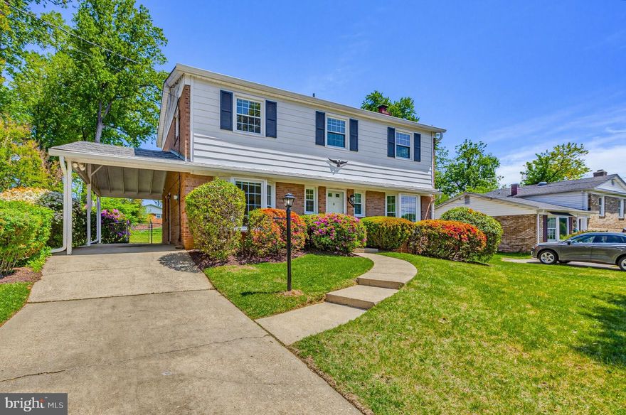 Open House Saturday May 9th (1-3pm) - Amazing opportunity in sought after Foxhall!  This classic colonial has been meticulously cared for and features a popular floor plan! A traditional main level holds an inviting foyer, a  large living room, separate dining room, powder room, and a spacious eat in kitchen with plenty of counter and cabinet  space! The upper level holds three sizable guest bedrooms, a hall bathroom, and a private primary bedroom complete with walk in closet and en-suite bathroom! A finished lower level holds a family room with fireplace and recessed lighting and a large storage room with mechanical systems and walk-up entry to the backyard! A pristine backyard offers the perfect place for summertime relaxation or entertainment! Enjoy a convenient carport, a freshly painted interior, recessed lighting, and several other recent updates! This prime Silver Spring location is just minutes from Glenmont Metro, area schools, a variety of shopping  and restaurants, and the natural beauty of Brookside Gardens! Come quickly!