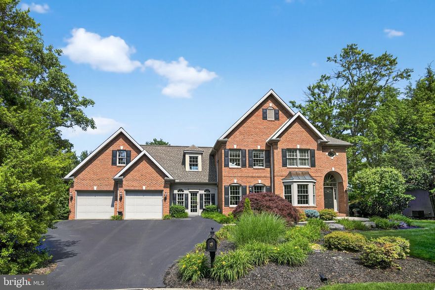 54 Oakhill Drive!   Luxury living on the links!!   Manheim Township School District-Reidenbaugh Elementary.  This beautiful brick home is nestled on a peaceful cul-de-sac surrounded by mature oak trees.  This coveted location overlooks Bent Creek Country Club's driving range and is adjacent to the chipping course -  Practicing your golf game is very convenient.  This "must-see" and move in ready, fully upgraded home is amazing.  From the renovated kitchen, bathrooms, custom closets, outdoor kitchen and extended hardscaped patio, this is an entertainer's dream.  The unique floor plan features not 1 but 2 sets of double staircases.  Plus, a newly designed second floor laundry area that makes laundry a pleasant experience, and convenient to the four second floor bedrooms.   If you like fireworks, this is the best viewing location for the club's event on July 4th.  Life in Bent Creek's gated community is not just another neighborhood but a lifestyle!  Please see floor plans at the end of the photos.  (Showings to begin after open house on Saturday, June 14th).