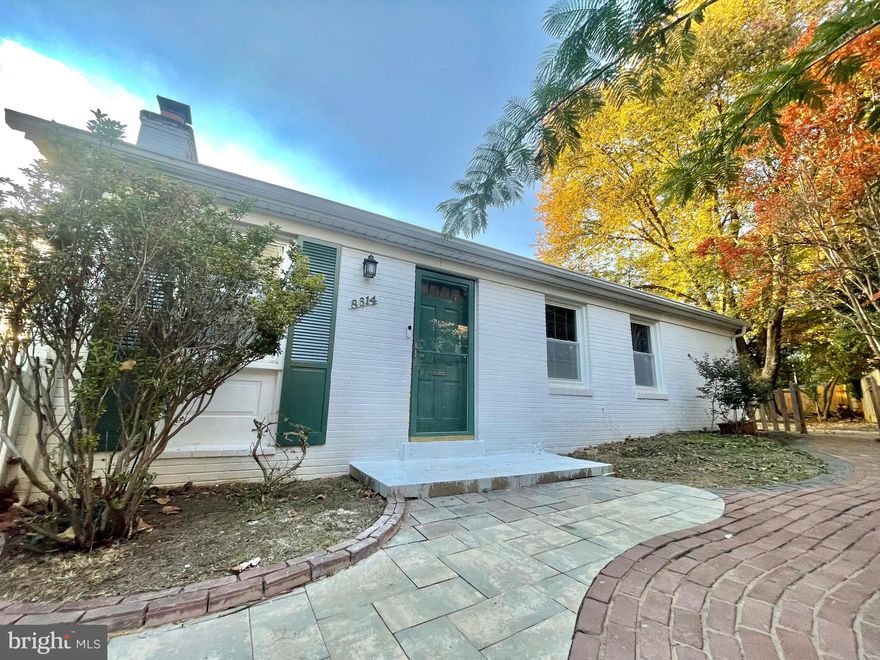 For rent – a charming brick rambler in Bethesda’s highly desirable Hillmead neighborhood, perfectly situated across from Hillmead Park and within the sought-after Whitman School Cluster. Built in 1954, this beautifully maintained home features hardwood floors, updated windows, fresh paint, and a welcoming living room with a wood-burning fireplace. The bright and open dining area flows into a kitchen with gas cooking and wood cabinetry. The main level includes three bedrooms with overhead lighting, ample closet space, and a renovated full bath with glass tile accents. The lower level offers a spacious recreation room with natural light, built-in storage, a full bathroom, laundry area, and direct access to the side yard. HVAC was replaced in 2019. The lovely yard is ideal for entertaining and outdoor play, with Hillmead Park right across the street offering a playground, sports courts, and open fields. Conveniently located near downtown Bethesda’s shopping and dining, NIH, Medical Center, and the Bethesda Metro, this home provides the perfect blend of comfort, location, and community. Schools: Bradley Hills Elementary, Pyle Middle, and Walt Whitman High.