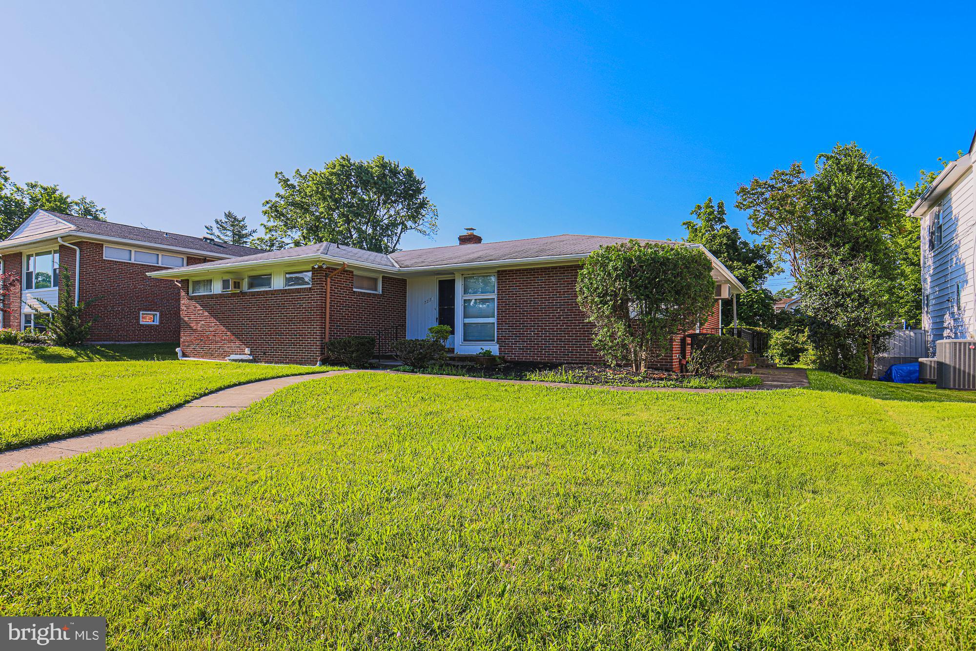 Spacious 3 bedroom/3 FULL bath brick rancher in a most desired location near 7 Mile Lane in the County. Living/dining room combo; primary suite with walk-in closet; lots of built-ins' beautiful hardwood floors; huge, fully finished basement features BRAND NEW PAINT AND CARPET, office/additional bedroom, tons of storage, walkout, and a full bath. Eat-in kitchen features tons of storage, walkout, dual sink, wall oven, 5-burner gas cooktop, disposal, SS dishwasher, and tiled backsplash and floors. Other features include CAC, gas heat, gas hot water, auxiliary window A/C units, covered rear porch, and an ample backyard.