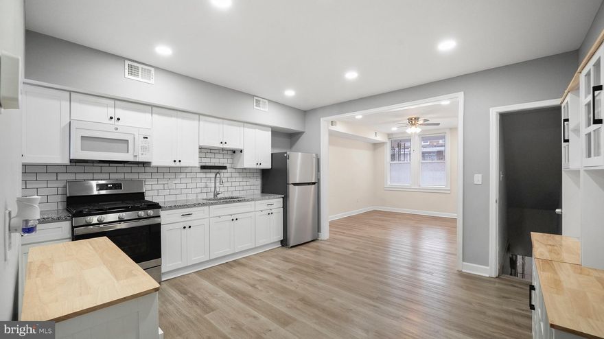 Charming 4-Bedroom Home Near Herring Run Park

Welcome to this beautifully recent renovated 4-bedroom, 2-bathroom home, ideally located near Herring Run Park. This property features a convenient main-level bedroom and a full bath, perfect for guests or easy accessibility. The spacious open kitchen is perfect for entertaining and boasts modern amenities that cater to your culinary needs.

Enjoy the comfort of the additional three bedrooms and another full bathroom on the upper level, providing ample space for family and guests. A 1-car garage adds convenience and extra storage space.

Don't miss out on this fantastic opportunity to own a move-in-ready home in a desirable neighborhood!