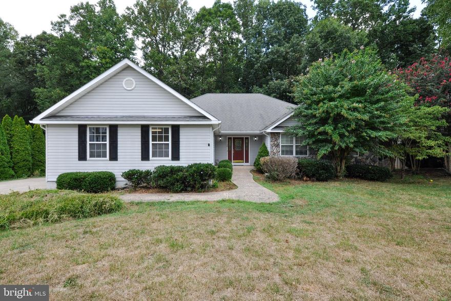 **Short sale approved at this price!  Most affordable home in desirable Augustine North golf course community!  Spacious rambler with partial stone front, hardwood floors, open floor plan, vaulted ceilings and stone fireplace in central great room!  Gourmet kitchen with granite counters has unique layout and arches.  Offering 5 bedrooms and 5 full bathrooms!  Huge wrap-around wooden deck overlooks an inground swimming pool and concrete patio in the fully fenced rear yard backing to woods.  Intercom, central vacuum, security system, two laundry locations.  Priced below comps to reflect current condition of property, needs TLC and HGTV enthusiast to restore to full potential!  Augustine North offers a community center with party room and outdoor swimming pool, and tennis courts.  (visit www.AugustineNorth.com)  Enjoy all of the restaurants, shops, and amenities of the Doc Stone shopping center and Garrisonville Road just a short drive away, plus the awesome Jeff Rouse Swim & Sports Center and athletic fields at Embrey Mill Park off Mine Road.  Easy access for commuters to reach 95 via either Route 610/Garrisonville Rd or Route 630/Courthouse Rd, or use the VRE Fredericksburg station.  Home is in fair condition overall, but is being sold  As Is .