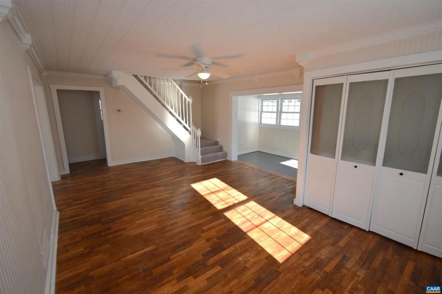 Back on the market as the seller decided to proceed with finishing the home renovation.  New renovations include rear deck, additional inside floor support, new HVAC and insulation, refinished hardwood floors, bathroom and kitchen updates and septic was pumped right before purchase.  Take advantage of this move in ready home at under $300k! Great location conveniently located for an easy commute to Charlottesville and Richmond, and just a few minutes from Zion Crossroads and the acclaimed Spring Creek Golf Club.