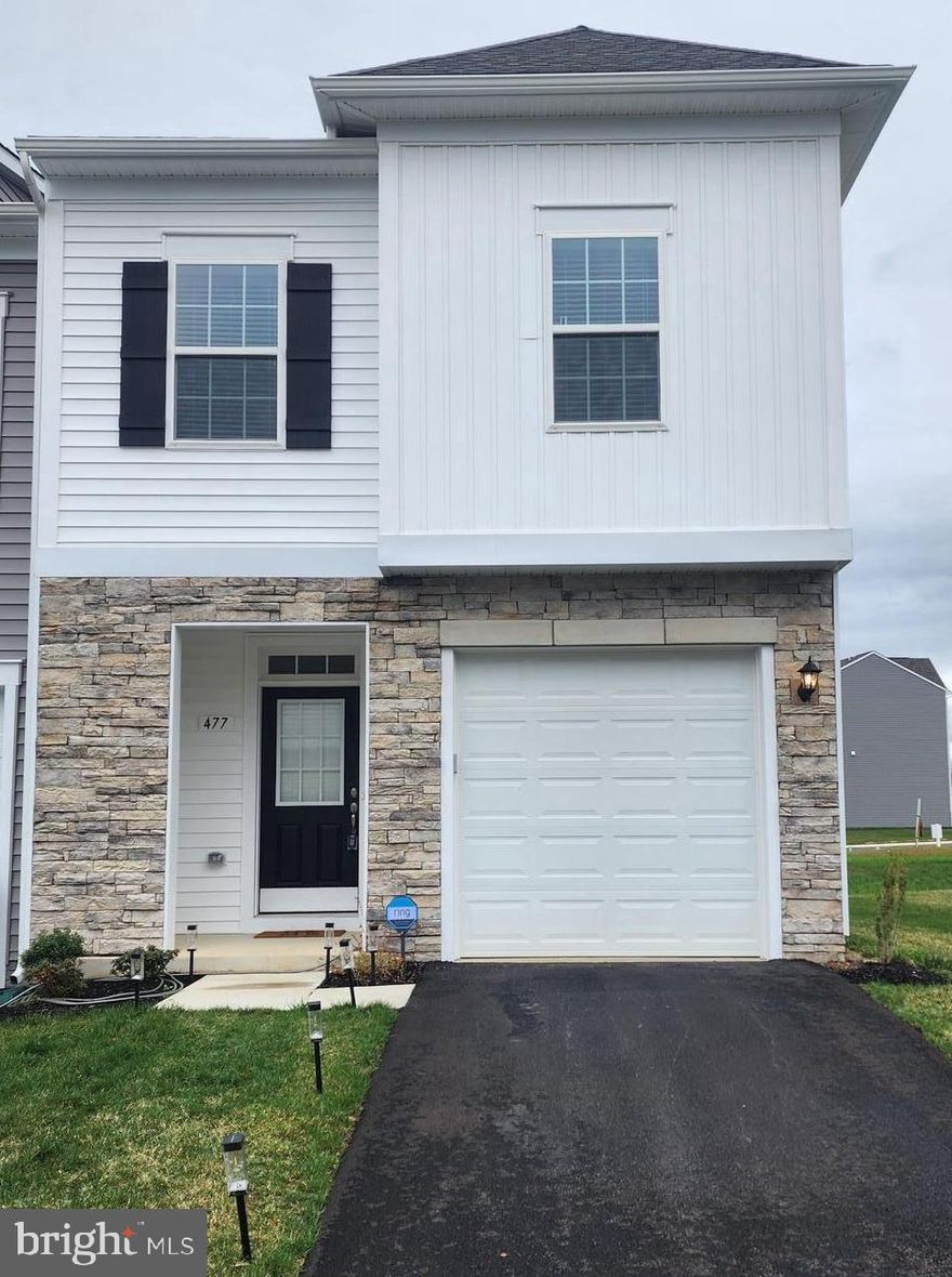 Beautiful 2 level Townhome for rent in Martinsburg Station. This 3 bedroom 2 1/2 bath home features open  floor plan with luxury vinyl plan flooring, oak stairs leading to 3 nice size bedrooms, 2 full bath and laundry with washer and dryer. Rent is $1895.00 per month, security deposit $1895.00. Application fee is $55 per adult. A pet is accepted on a case by case basis with $50 per month pet rent and a one time $250 pet deposit.  Tenant pays all utilities. Tenant must have renter's insurance. Landlord pays HOA fee.