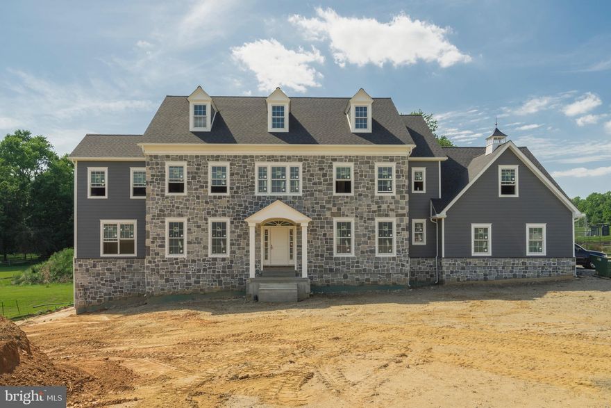 Welcome to Red Barn Farms, a new cul de sac community of 4  fabulous homes designed by McIntryre and Capron and built by a local family builder By Design Homes, LLC.   This listing is for house #2 of 4 and is currently under construction so we have rolling prices in effect as upgrades are added to this spec house.  We are located on a new road, so use 1536 Morstein Rd, Malvern for GPS location. This timeless and transitional  home  is simple yet sophisticated.   The style is visually balanced and has a neutral palette which gives a very refined result. The quality workmanship is evident throughout and shows great attention to detail. The custom portico with square columns welcomes you into this gracious home with a really well thought out open floor plan.  The 4/3/1 plan allows for an additional 450 sq. ft of finished space which is perfect for a 5th bedroom and extra full bath or a large bonus room.  9ft ceilings on 1st floor,  2nd floor and basement adds to the open feeling. One of the hardest working rooms in the house is always the mudroom, which you will love as it is very user friendly and has a large walk in closet along with plenty of room for built in bench or even another closet.  No more walking through a messy laundry area as this features a separate laundry room off the mudroom. The oh so, pretty kitchen has been deliberately designed with the sink at a double window so the large island is wide open...just so much more appealing for entertaining or even just family dining.  The family room has a partial cathedral ceiling with expansive wall of windows in the family room and gas fireplace.  The little details like the office being tucked away at the end of the house , the powder room being recessed off the foyer are some of the special layout details that truly will appeal to everyone.  The option for a covered patio off the family room provides the outdoor space that everyone is looking for.  Large lots on scenic Morstein Road make you feel like you are out in the country but you are only a mile away from Rte 202.  Desirable Great Valley Schools. Expected delivery date is August 2022.  PLEASE NOTE: These pics are of  of a different  model that features a first floor main bedroom and features some of the many upgrades that buyers can choose from.  Taxes to be verified by buyer.  Listing agent has financial interest and is related to seller.