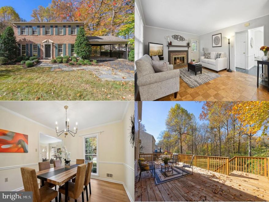 Lovely three-level colonial in the sought after Woodson School Pyramid offers the perfect blend of function and natural beauty. Nestled on a serene flat lot that backs to lush trees, this 4-bedroom, 2.5-bathroom gem is the epitome of comfortable living.

As you approach, you'll be greeted by a charming brick exterior and a convenient two-car carport, providing shelter and easy access to your home. Step inside, and you'll immediately be captivated by the spacious and well-designed layout. The main level features a seamless flow between the living spaces, including a kitchen that is open to the cozy family room, a formal dining area, living room, powder room, and main level laundry room with plenty of storage space. The family room, which boasts a fireplace, offers access to the carport, as well as the spacious deck that overlooks your park-like private backyard oasis. 

Upstairs, you'll find four generously sized bedrooms. The primary suite boasts two walk-in closets, a dressing area, and a private en-suite bathroom. The additional bedrooms share a full bathroom in the hallway that is ready for your own touch.

One of the highlights of this home is the expansive deck, offering a fantastic outdoor space for gatherings, barbecues, or simply relaxing amidst the beauty of nature. Imagine sipping your morning coffee or hosting weekend brunches while surrounded by the tranquility of the private wooded backdrop.

The walk-out lower level adds another dimension to this already impressive property. A versatile space, it can be transformed into a recreation room, home office, or even a guest suite, providing endless possibilities to suit your lifestyle.

Roof is less than 2 years old!

Conveniently located near plenty of commuter options in close proximity to George Mason University, shopping, dining, and recreational amenities. Whether you're looking for a peaceful sanctuary or a place to entertain, this home checks all the boxes. Don't miss the opportunity to make this house your home.