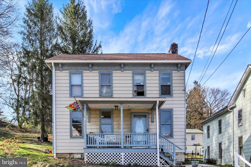 Enjoy the charm of this home built in 1892! The home has 3 bedrooms and 1 full bathroom which was recently remodeled. Other updates include a new roof. While this home is situated near the PA line and adjacent to the Glenville Grill & Pub you also can enjoy being in the country and close to Lake Marburg. The first floor consists of the living room, dining room, kitchen with stainless steel appliances and full bathroom while upstairs you will find 3 bedrooms. This home has energy efficient split heating and cooling systems. Schedule your showing today!