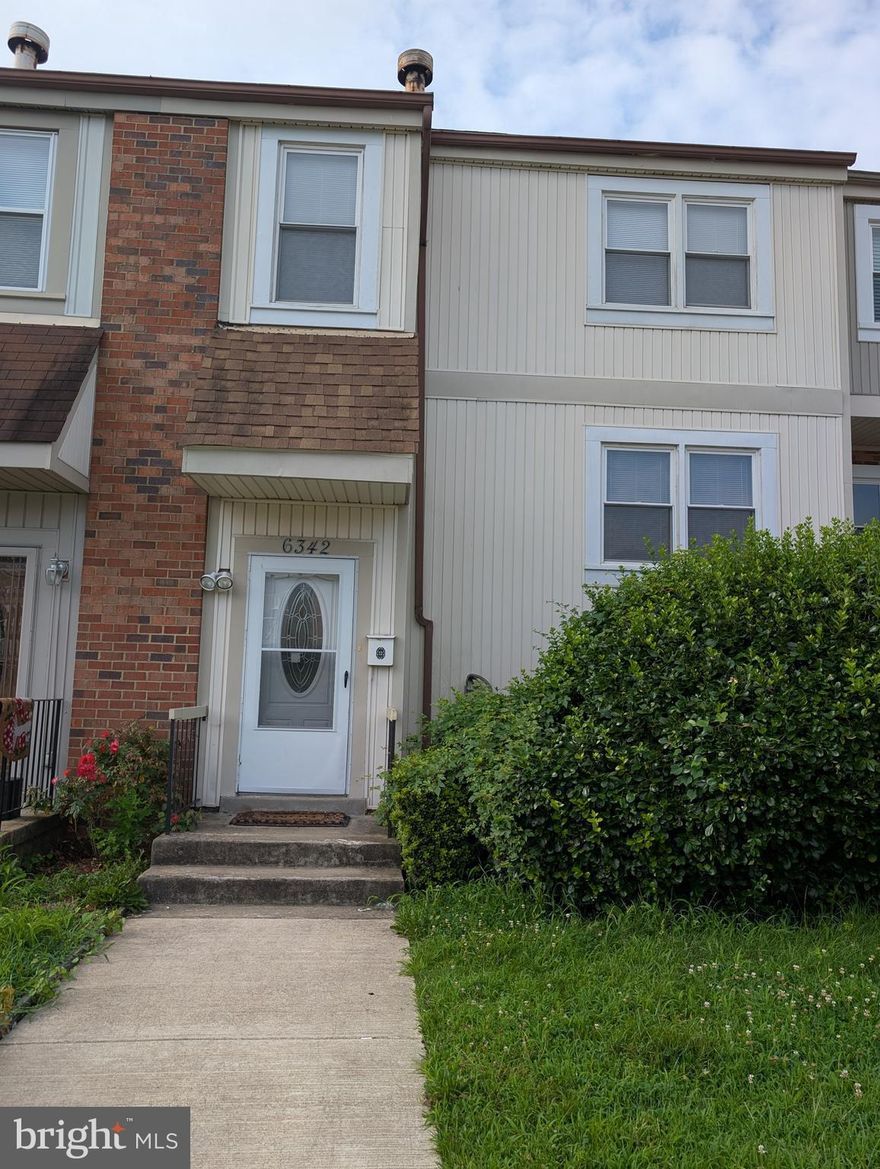 Cozy 2bdrm, 1 full, 1 half bathroom 3-level townhome freshly painted with new carpet and flooring throughout and new full-sized washer and dryer in the lower level.  The primary bedroom on the upper floor is spacious with a walk-in closet, and is adjacent to the second well-sized bedroom - both of which share a bathroom. Kitchen is well equipped with a stove, dishwasher and refrigerator and ample cabinet space for all your kitchen storage needs.  The lower level has a half bathroom, laundry room, and a huge living/recreation room space that walks out to the fenced backyard for your outdoor enjoyment.  Throughout the home there are several storage closets for all your wares.  There is one assigned parking space, but also ample guest parking in the surface lot in front of the home.  This home is conveniently located 5 mins from the Beltway providing quick access to the Woodrow Wilson Bridge and National Harbor, close to schools, restaurants and shopping.