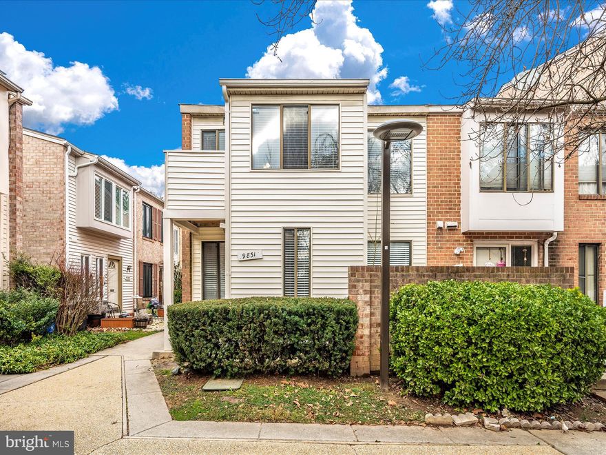 Buyer financing fell thru, second chance at this fantastic property! Charming two-level townhome in the convenient Thomas Choice West neighborhood. Freshly painted throughout, carpet cleaned, and move-in ready condition. The main level features engineered wood flooring, a separate kitchen, combined living and dining space, foyer with guest closet, mechanical closet and great storage. Updates include: HVAC (5 yrs); Samsung stackable washer/dryer; LG stainless steel French door refrigerator, smooth top stove, microwave, and dishwasher; faucet and disposal. The upper level hosts two carpeted bedrooms as well as a full bath with a tub and linen closet. The primary bedroom offers a spacious walk-in closet with attic access, and a sitting room with laminate flooring, leading to a private balcony. Both bedrooms have ceiling fans and large windows. 

Close to 270, minutes to Shady Grove, embrace the Montgomery Village lifestyle with shopping, lake, parks, and recreational facilities just steps away. There is a  one-time 1/10 of 1% capital contribution fee ($280), a one-time transfer fee of $75 to MVF, plus an annual rec fee of $258.24 for use of all MVF facilities. One-time transfer fee of $75 to Middle Village Homes Corp, plus monthly fees $92.70.