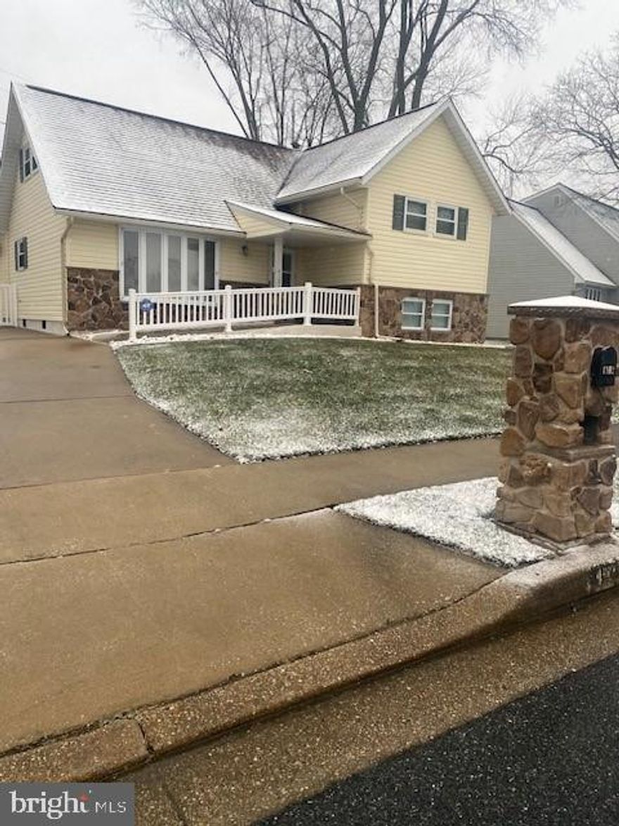 If you are looking for a single-family home in a quiet, sought after northern Perry Hall neighborhood, then this is the house for you! Great curb appeal with its vinyl siding, stone facade accents, fenced-in yard, and cement ramp leading up to a covered front porch. You will appreciate the extra-large, two- car concrete driveway that leads to the 12'X15' shed (wired for electric).

 

The living room has a large bay window so that you can view those gorgeous sunsets. Next, you will notice the spacious dining room to accommodate special family dinners. Beautiful, decorative, folding glass doors will lead you from this area to the expansive “bonus room” with a corner gas fireplace for those cold winter nights, as well as an a/c unit and two ceiling fans to help you stay cool in the spring and summer months. There are several windows to bring in the light including a plant window, and a steel door with decorative glass that leads to the back yard. Just a few steps up from the living room are two bedrooms and an updated bathroom with a walk- in, Jacuzzi bathtub, surrounded by ceramic tile. Up another set of stairs is a third, much larger bedroom with a closet and several closed-off spaces that will provide you with so much additional storage!

 

Off the living room are steps that lead you to the finished basement with a utility/laundry room which contains shelving units, a newer washer and dryer, utility tub, and a second steel entry door. The basement also has a full-size, stainless-steel freezer, glass-block security windows, and a second, updated, full bathroom with a marble sink and walk- in shower. This basement space can be easily transformed into a fourth bedroom, “man-cave”, home-office, or craft room – your choice!  

 

Extra features include an updated electric panel (200 amps), and three-prong outlets throughout the home. The seller has maintained a service contract on all HVAC and appliances, including the gas furnace and hot water heater. ALL APPLIANCES STAY!  This home is conveniently located near schools, shopping, restaurants, a fitness center, and is within easy walking distance to Gunpowder State Park. Don’t let this one get away!