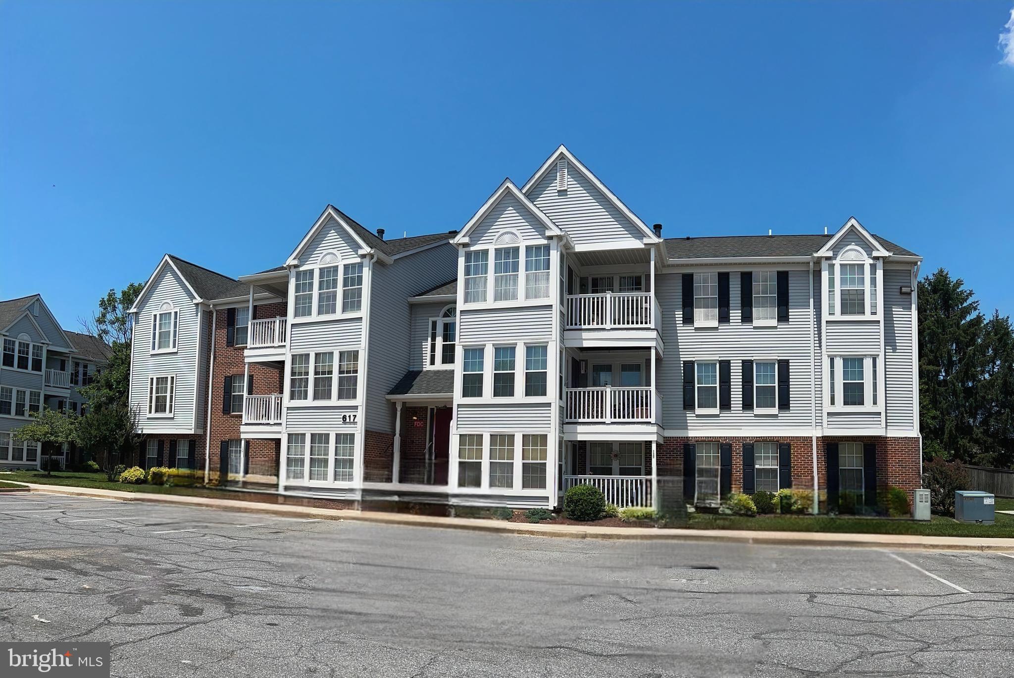 Welcome to effortless living in the heart of Frederick! This beautifully maintained 2-bedroom, 2-bath condo offers over 1,000 square feet of inviting space designed for comfort and convenience. The open floor plan features a spacious living area with a freestanding electric fireplace, complete with a granite base and wooden mantel. The unit is not permanently attached and conveys with the property, offering ambiance and charm with the ease of remote-controlled operation. Step outside to your private balcony—perfect for relaxing or entertaining.
The primary suite includes a large walk-in closet and en-suite bath, while the second bedroom is ideal for guests, a home office, or both. This second-floor unit is accessed by a short flight of eight steps, with secure building entry through an intercom system—guests can be conveniently buzzed in. An assigned parking space ensures added ease for daily living.
BONUS: The water and sewer charges are included in condo fee!!
Located just minutes from historic downtown Frederick, enjoy quick access to local shops, Baker Park, restaurants, breweries, and commuter routes. Choose the activities and events of downtown Frederick or the serenity and nature of Gambrill State Park. Whether you're a first-time buyer, downsizing, or investing, this home offers the perfect blend of low-maintenance living and a prime location.