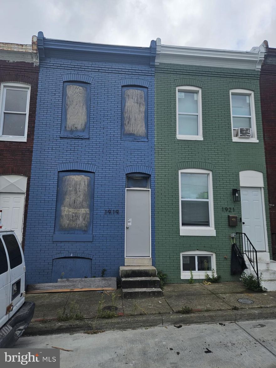Investor Opportunity in Mondawmin—Light Rehab with Strong Upside 

Located in Baltimore’s growing Mondawmin neighborhood, this two-story row house offers a fantastic investment opportunity just minutes from Coppin State University, Grace Medical Center, and Mondawmin Mall. The home is also conveniently accessible via West North Avenue, North Fulton Avenue, and North Monroe Street.

This property features a freshly painted exterior and is ideal for a light rehab project. It offers flexible layout potential—consider a 3-bedroom, 1-bath design or a 2-bedroom, 2.5-bath configuration across approximately 1,200 sq ft of living space. With an estimated ARV of $210K and nearby renovated comps such as 1921 and 1933 Herbert Street, the upside is clear.

The buyer is responsible for all transfer and recordation taxes.

Don't miss this opportunity to bring your vision to life in a neighborhood on the rise!