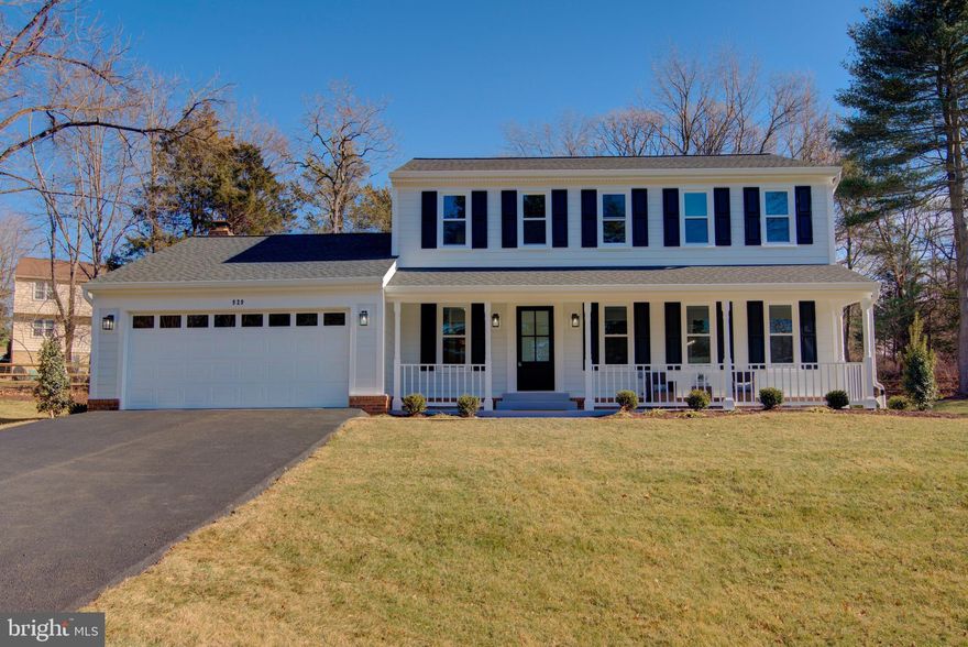 Completely updated from top to bottom, inside and out, this beautifully renovated home showcases thoughtful, modern finishes that are both timeless and visually appealing.

Nestled at the end of a quiet cul-de-sac with serene views, the property is ideally located within the highly sought-after Langley/Cooper/Forestville school pyramid.

Step onto the inviting front porch, the perfect place to enjoy a morning cup of coffee and a good book. Inside, the welcoming foyer opens to gleaming hardwood floors that flow throughout the main and upper level. The oversized living room features a wall of windows and an elegant arched entry into the dining room, which comfortably accommodates large gatherings.

The remodeled white kitchen boasts new cabinetry, quartz countertops and backsplash, stainless steel appliances, and a spacious pantry. A cozy breakfast area adjoins the breakfast bar, with new French doors leading to the screened porch that is ideal for indoor-outdoor entertaining.

The open floor plan continues into a comfortable family room featuring a wood-burning brick fireplace, built-in cabinetry, and new glass doors opening to the patio. Enjoy evenings around the fire pit, beverage in hand, roasting marshmallows - s’mores, anyone?

Ascend the recently updated wood stairs and hallway leading to the primary suite, complete with a remodeled ensuite bathroom and a walk-in closet with custom built-in shelving. Three additional bedrooms, each with closet organizers, share a newly remodeled full bathroom.

The lower level offers new luxury vinyl plank flooring throughout, a wet bar with quartz countertops, and a spacious recreation room perfect for movie nights or game days. A bonus room, currently used as a bedroom, includes an updated full bathroom. LVP flooring continues into the laundry room, which features a new washer and dryer and an entire wall of storage closets, along with new HVAC.

Set on a private, serene, and professionally landscaped lot, this home provides exceptional privacy and space to unwind.

The 420-square-foot garage, along with a newly paved driveway accommodating up to seven vehicles, offers ample parking for any occasion.

Conveniently located near Route 7, Georgetown Pike, and Great Falls Village Centre. with its shops, restaurants, and entertainment, this special property offers a rare lifestyle opportunity in the coveted Langley, Cooper, and Forestville pyramid.

Recent Capital Improvements Include: 2025 Interior - Newly Remodeled Kitchen - White Cabinetry, Quartz Countertops and Backsplash, New Stainless Steel Appliances. All Four Bathrooms Remodeled. New HVAC. New Hardwood Flooring on Main and Upper Levels. New Luxury Vinyl Plank Flooring on Lower Level. New Carpet in Upper Level Bedrooms and Lower Level Stairs. New Light Fixtures. New Electrical Outlets. New Interior Doors. Entire Interior Freshly Painted. Exterior - New Architectural Roof Shingles. New Gutters. New Windows. New Hardie Plank Siding. New Shutters. New Exterior Doors. New Exterior Lights. Driveway Resurfaced. Professional Landscaping.