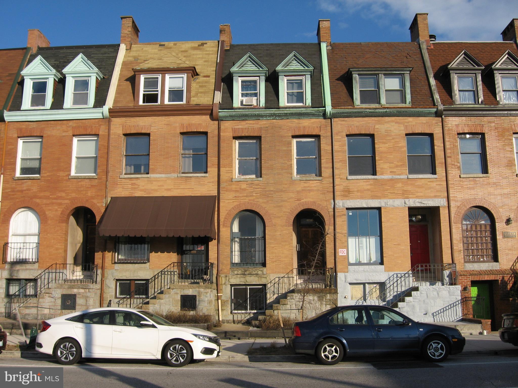 Location, Location, Location! 1 bedroom, I bath, 1st floor apartment with lots of light facing Penn Station in the Arts Entertainment District. One off street parking spot included. Close to Charles Theater, Meyerhoff Symphony Hall, Lyric Theater & UN Baltimore. Washer & dryer are in the basement for all tenants to use.
