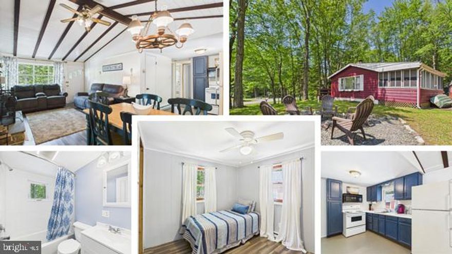 Lake View Ranch Home in the gated, amenity-filled community of Arrowhead Lake. This 3 bedroom, 1 and 1/2 bath home offers one floor of living space. Living room has vinyl floors, stone wood burning fireplace, and a vaulted tongue and groove ceiling. Kitchen has a pantry. 3 bedrooms, a full bathroom, and a den/office/family room area with attic access. The half bath has a stackable washer/dryer. New flooring throughout home. There is also a 3 season porch. Outside has a paved driveway, shed, a front deck and a fire pit.

Arrowhead Lake is a gated community with security, 3 heated swimming pools, 2 lakes for fishing/swimming and boating, tennis courts and bocce ball. Many of these activities have occurred over the years including bonfires, carnival, Zumba, water aerobics, swim team, potluck dinners/breakfast and summer camp.