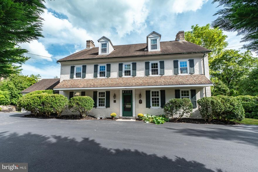 History, Warmth, and Room to Grow—Your Forever Home Awaits!
This remarkable 6-bedroom, 4-bathroom residence is not just a home—it’s a legacy spanning almost 300 years. Once the Sunnybrook Golf Clubhouse, today it offers a rare opportunity to live in a space steeped in tradition, yet thoughtfully updated for today’s lifestyle. The first floor is a celebration of old-world charm, featuring: A formal dining room with a stately fireplace, A cozy living room with its own fireplace, A captivating “bonus room” that feels like stepping back in time also with fireplace, opening to a charming greenhouse room. A classic study with built-in library and fireplace, A kitchen with serene courtyard views, plus a laundry room, bonus space, storage, and a beautifully updated full bath.

The outdoor courtyard radiates tranquility, inviting you to relax or entertain in style. Wide-plank hardwood floors throughout the home add warmth and authenticity, echoing the craftsmanship of a bygone era.

Upstairs, the spacious primary suite is complemented by a nearby full bath and a small study—perfect for transforming into a luxurious en suite. Three additional bedrooms and a fully renovated hall bath with heated floors complete the second level. The third floor offers two more bedrooms, another full bath, and generous storage.

Modern upgrades include: new 3-zone A/C, 25 replacement windows, 2014 boiler (routinely maintained). New front and back storm doors, Roof replaced in 2020, Upgraded 200 AMP electric, newly installed hot water tank.

And here’s the Dream Maker: The adjoining .38-acre lot offers endless possibilities to expand your vision. Imagine a private pool with a clubhouse, an outdoor kitchen and barbecue area, a pickleball court, a lush garden, a greenhouse, or even a beekeeping haven. This is your canvas—create the estate you’ve always imagined.

Whether you're drawn by its historic soul, its architectural beauty, or its future potential, this home is ready to become your personal sanctuary. Come experience the magic and start your next chapter in a place where history lives and dreams grow.