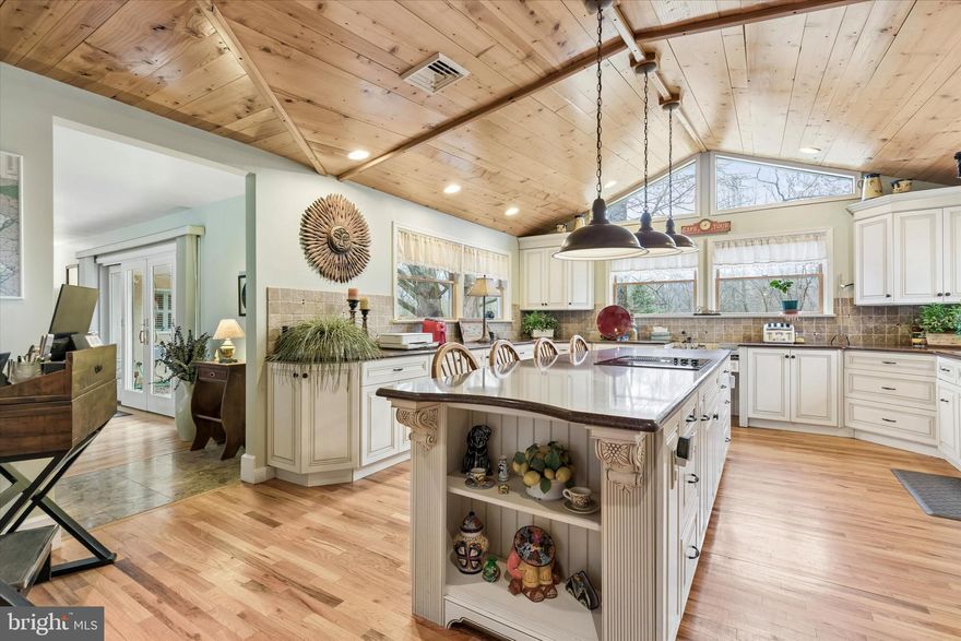 Every once in a while a truly magnificent property hits the market. A property that can excite while providing tranquility. A home that offers you a private sanctuary while simultaneously being your personal playground. The custom built ranch home at 1240 Stump Rd, North Wales will leave you speechless and wanting.  

Precision measured to an exact rectangular lot containing 6 acres this property provides almost every amenity one could wish for. Outside the home you will enjoy a pond, a pool, 2200sf pole barn, a greenhouse, a 4 bay garage with 10x10 roll-up doors for easy access, and even a 2br/2ba in-law suite! Inside you will fall in love with the custom milled woodwork using reclaimed wood from 1911, Zodiaq custom countertops, 8 zone heating, completely custom primary bath with heated floors, and original hardwood floors and marble floors spanning more than 5000sf of living space. There is even a pet washing station in one of the bathrooms! Plus, an exterior wood burning furnace/boiler system to help with the home’s utilities as a backup option to the standard oil furnace/boiler system in the basement. 

Whether you are looking for a private personal sanctuary, a multi-generational home, multi-family opportunity, or a home you can run your business from, this property is uniquely capable of all the above. 
Do not miss this incredible home!