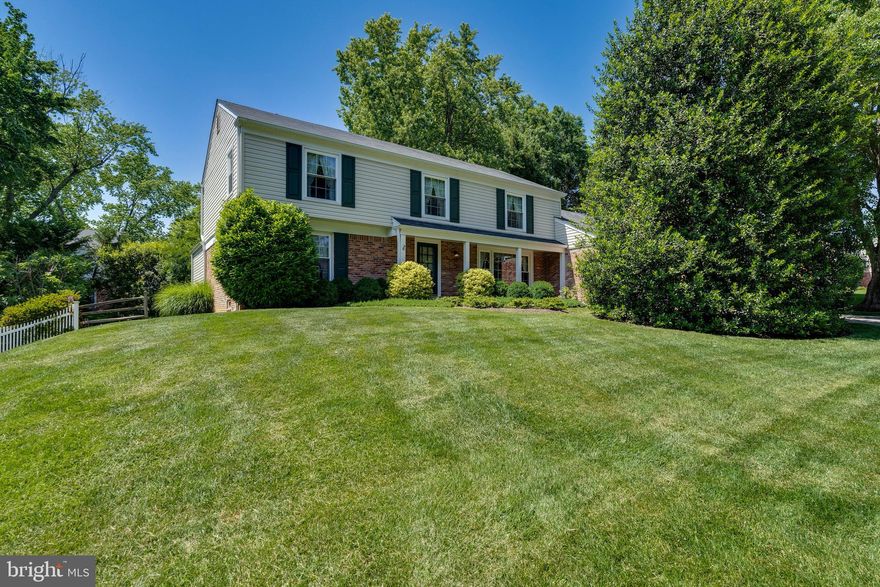 Welcome to this lovely colonial siting on a quiet street in the highly sought after Fox Hills neighborhood.  A stones throw from Churchill High School and on the side of Potomac bordering the Cabin John Shopping Center and Bethesda. This house which maintains its privacy while having a fenced yard with a pond, beautiful landscaping on a quiet street. This house was well maintained and cared for while having only two owners since it was built.  The house is called The Hampton which is the largest model home built in the neighborhood. It comes with an additional "study room" that is not original but carries the pegged oak flooring much like the remainder of the house.  

Give the listing agent a call today to get a showing scheduled.