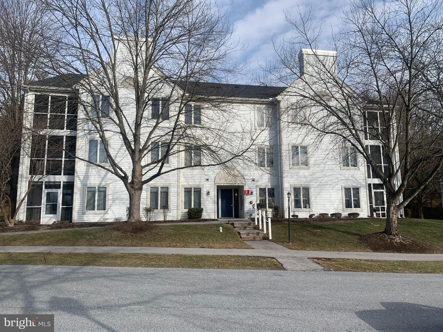 COMING SOON!  This 2 bedroom, 2 bath, 2nd floor beauty is located in the sought after Parr's Ridge Condominium community.  It boasts a private screened in porch off of a spacious living room that overlooks a park like setting.  The kitchen has plenty of cabinets and a large pass through to the dining room.  All appliances convey with this unit.  The primary suite has its own full bath and double closets.  Natural light from large windows brightens the living room and dining room areas.  Laundry duty is simplified with a convenient hall laundry complete with washer and dryer.  Secure access with intercom and entry door buzzer.  One assigned parking space is just steps from the outside entrance and extra parking is close by.  Easy and convenient living within walking distance to McDaniel College, downtown Westminster shops, restaurants, parks, and major commuter routes.  Parrs Ridge community offers its residents amenities such as a clubhouse, tennis courts, and a pool for plenty of options for recreation and socializing.  TING internet service is available. Schedule your appointment today for this beautiful move in ready condo!